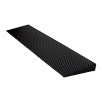 Cuttable Threshold Ramp Rubber Wheelchair Ramp Solid 4 cm Rise 90 cm Wide