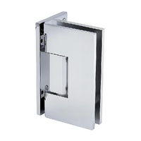 70cm Frameless Swing Bath Panel with Chrome Hardware