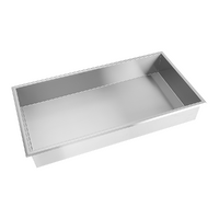 641 x 336 x 101mm Shower Niche Single Shelf Organizer No Tile Needed in Stainless Steel