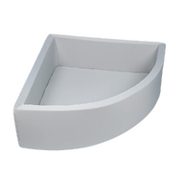 Corner Ball Pit Playpen Enclosure Grey