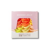 MANGO JELLY Metal Free Hair Ties (3cm) - CITRUS 36P - Six Pack