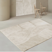 Wabi-Sabi style- white Imitation Cashmere Rug 200cm＊300cm