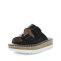 JUST BEE Women's CASSIA Sandals Black 41EU