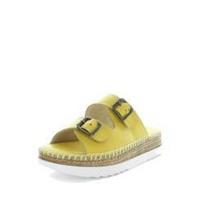 JUST BEE Women's CASSIA Sandals Mustard 39EU