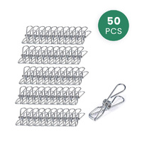 Stainless Steel Pegs 50pcs