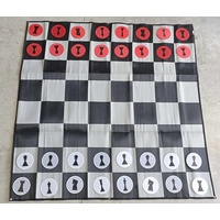 3m x 3m Gazebo mat with game pieces