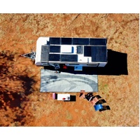 Swish grey 3m x 1.8m recycled poly mat