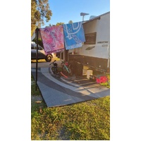 Swish Grey 4m x 2.4m recycled poly mat