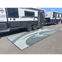 Swish Grey 5m x 2.4m recycled poly mat