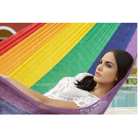 The Power nap Mayan Legacy hammock in Rainbow Colour