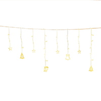 3M Christmas Icicle Lights String Lights 138 LED Warm White