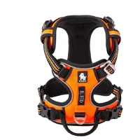  No Pull Explosion Proof Dog Harness - Orange, XL