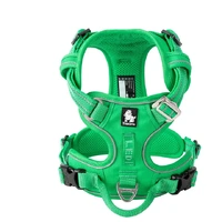  No Pull Explosion Proof Dog Harness - Green, S