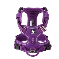  No Pull Explosion Proof Dog Harness - Purple, XL