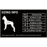 Whinhyepet Dog Harness - Black, XS