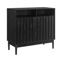 Sarantino Eleni 2-Door Sideboard - Black