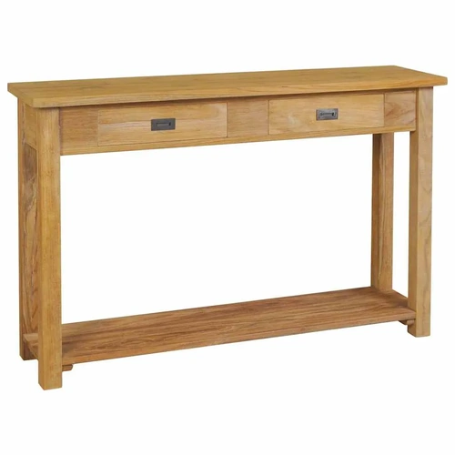 Console Table Solid Teak 120x30x80 cm