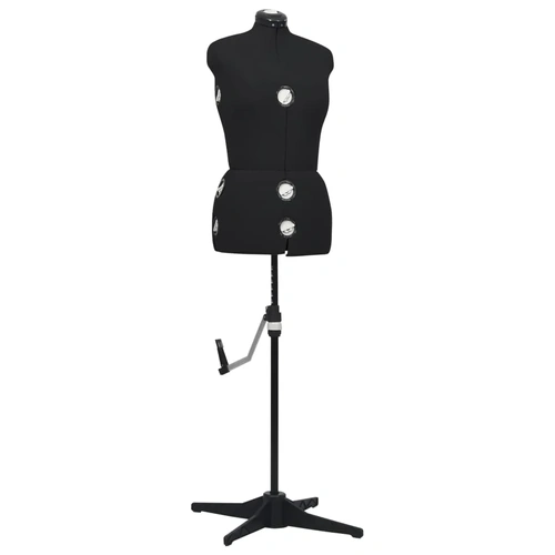 Adjustable Dress Form Female Black M Size 40-46