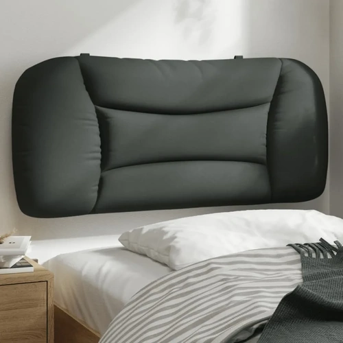 Headboard Cushion "Hvar" Dark Grey 90 cm Fabric