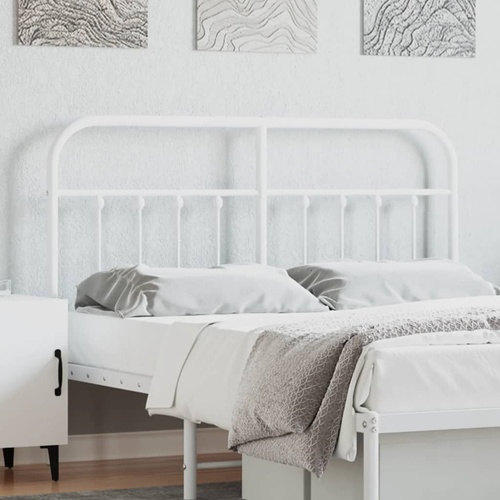 Metal Replace Headboard White 135 cm