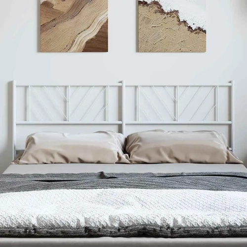 Metal Replace Headboard White 135 cm