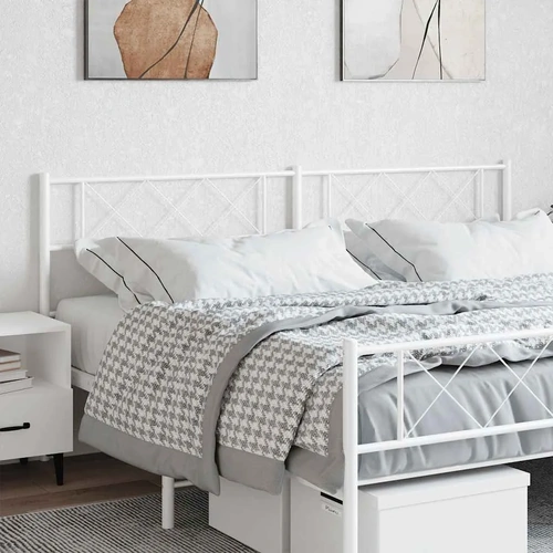 Metal Replace Headboard White 180 cm