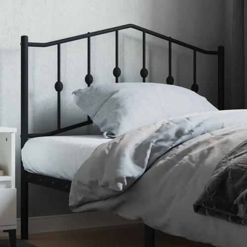 Metal Replace Headboard Black 107 cm
