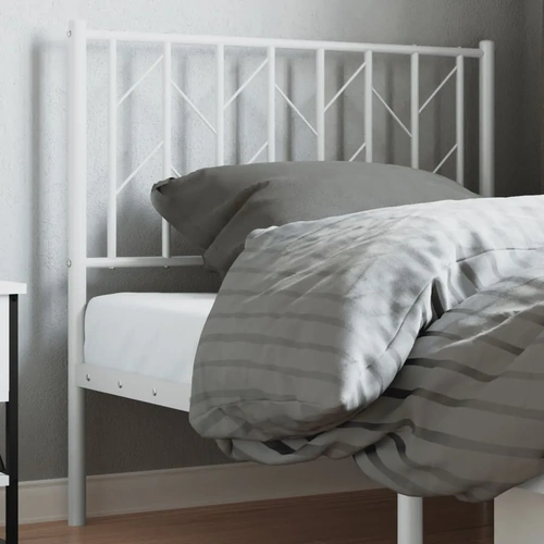 Metal Replace Headboard White 90 cm