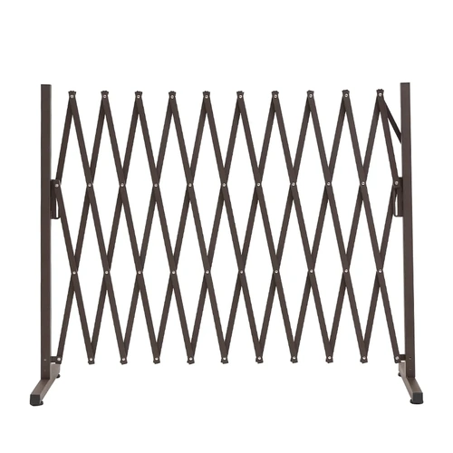 garden security fence gate gate metal brown