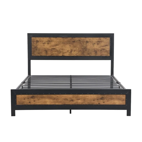  Metal Bed Frame Mattress Base Double