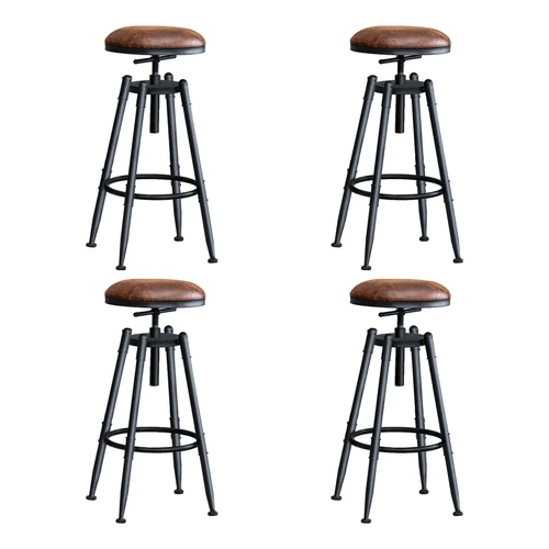  4x Bar Stools Industrial Kitchen