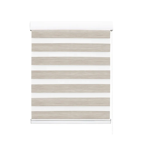  blackout zebra roller blind curtains 90x210 beige