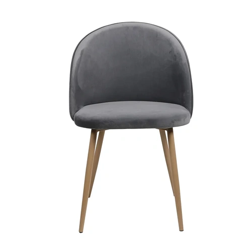  2x Dining Chairs Seat French Grey