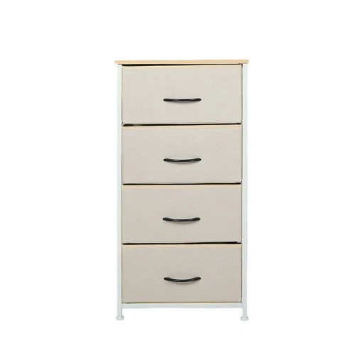  storage cabinet tower chest beige