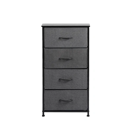  storage cabinet tower chest dark grey