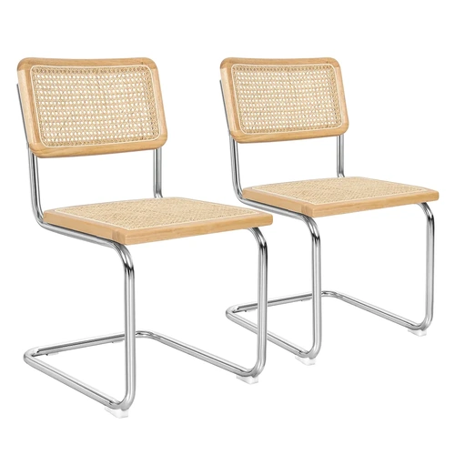  2x rattan chair dining chairs