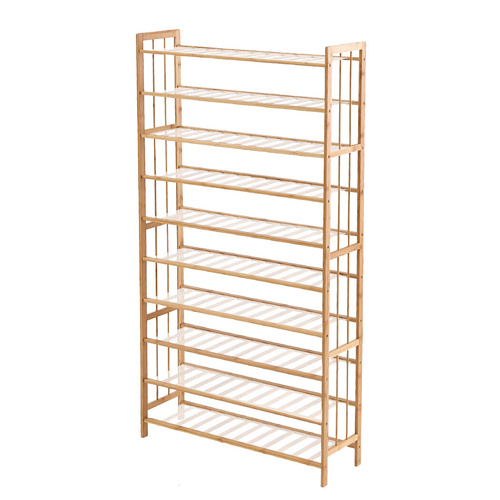  Bamboo Shoe Rack Storage Wooden