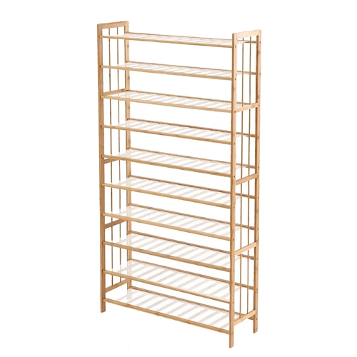  Bamboo Shoe Rack Storage Wooden