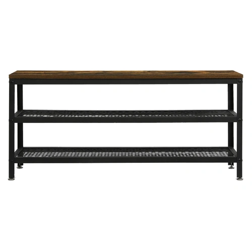  3-Tier Shoe Rack Bench 100cm
