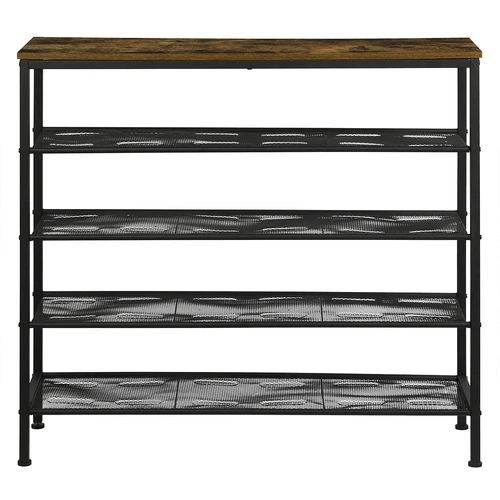 5-Tier Shoe Rack Storage Cabinet 100cm Wide