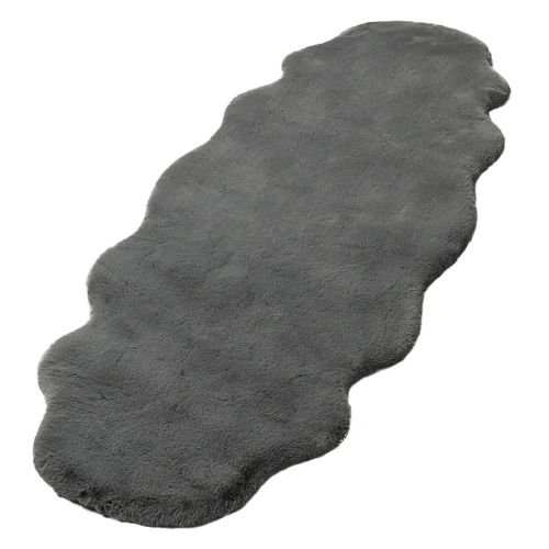  Floor Rug Area Rugs Cloud Fluffy 80X200cm Grey