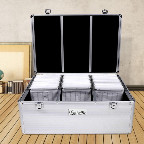 CD Case DVD Cases Storage Box Aluminium Case DVD Folders