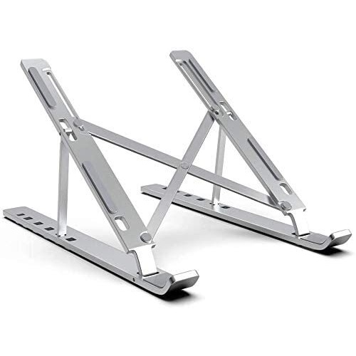 Portable Adjustable Laptop Stand Foldable Desktop Tripod Tray Anti-skid Pad