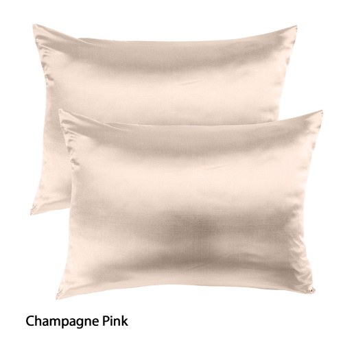 Mulberry Silk Pillow Case Twin Pack - Size: 51X76Cm