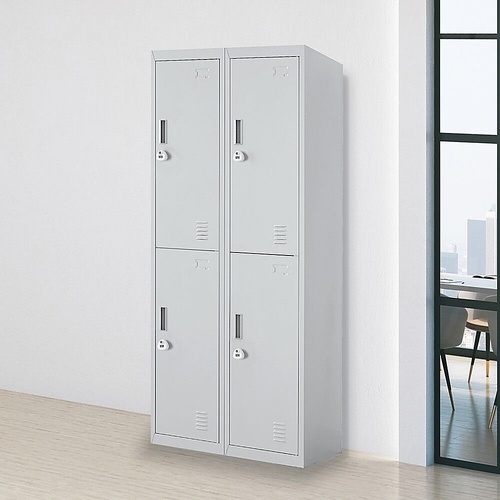 Four-Door Office Gym Shed Storage Locker,