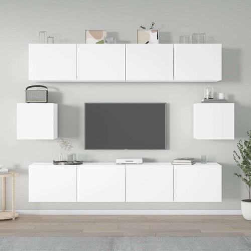 Eugene 6 Piece TV Cabinet Set Engineered Wood