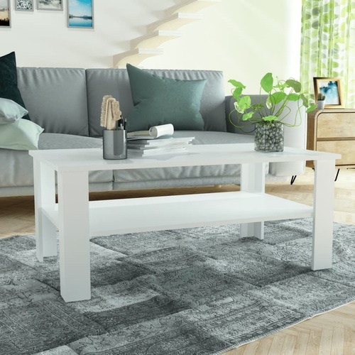 Coffee Table Engineered Wood 100x59x42 cm