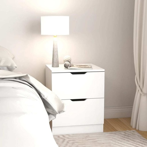 Hindley Bedside Cabinet 40x40x50 cm Engineered Wood