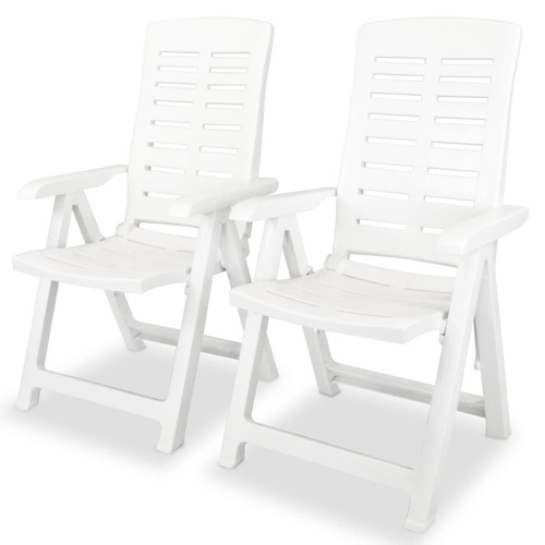 Reclining Garden Chairs Plastic