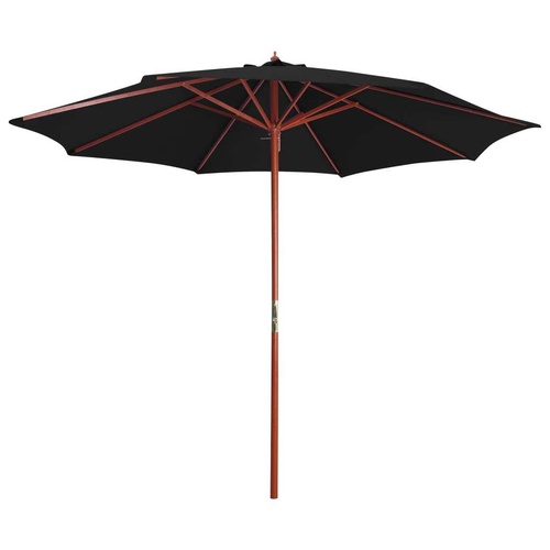 Parasol with Wooden Pole 300x258 cm